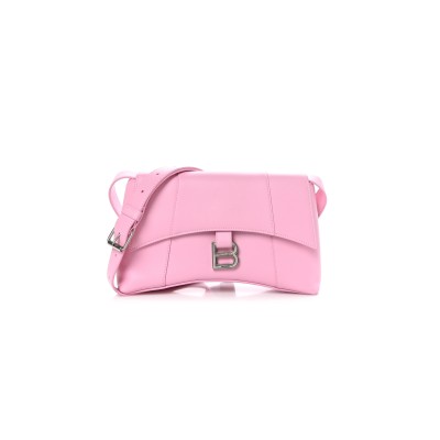 BALENCIAGA SMALL DOWN TOWN SHOULDER BAG IN PINK 6164461SXHY1000 (25.4*16*8.4cm)